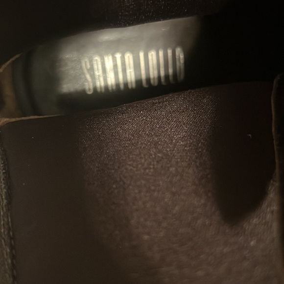 Santa Lolla Brown Leather Boots Size 6 - Picture 9 of 12